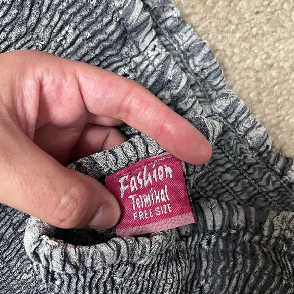 Multicolor Boho Maxi Dress w/ Ruffle Bottom - Picture 7 of 7